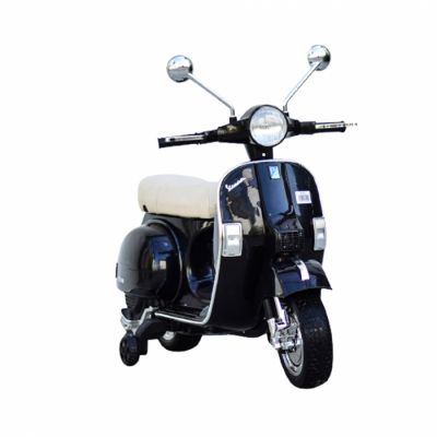 Scuter electric pentru copii Piaggio PX150 70W 12V PREMIUM Negru