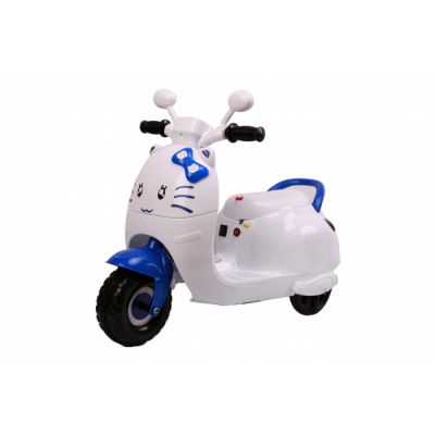 Tricicleta electrica pentru copii JK6588 20W 6V, culoare albastra