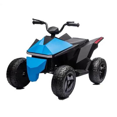 Atv electric 12V cu telecomanda 2,4G 4 motoare Nichiduta Buggy Blue