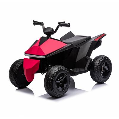 Atv electric 12V cu telecomanda 2,4G 4 motoare Nichiduta Buggy Rose Red