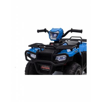 Atv electric albastru pentru copii quad cu acumulator 2x45W