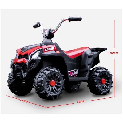 Atv electric cu lumini LED Nichiduta Speed Red