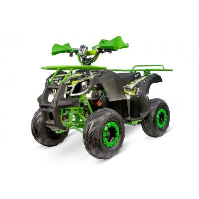 ATV electric Eco Toronto 1000W 48V 20Ah, roti 7 inch, culoare Verde Camuflaj