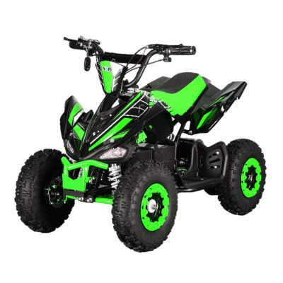 ATV electric,motor 500W cu perii, baterie 36V/12Ah/Lead Acid, 3 viteze, bluetooth, model MA03E Verde