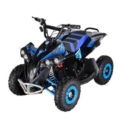 ATV electric,motor 500W cu perii, baterie 36V/12Ah/Lead Acid, 3 viteze, bluetooth, model MA07E Albastru