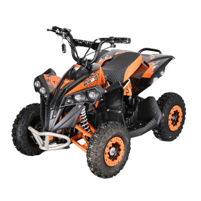 ATV electric,motor 500W cu perii, baterie 36V/12Ah/Lead Acid, 3 viteze, bluetooth, model MA07E Orange