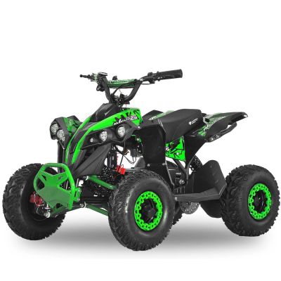 ATV electric NITRO Eco Avenger XXL 1000W 48V cu 3 viteza 6 inch BigTyre, Verde
