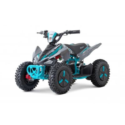 ATV electric NITRO ECO Python 1000W 36V Snowy tyre, cu 3 Viteze, culoare Light Blue