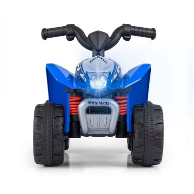 ATV electric pentru copii licenta Honda 18-36 luni cu sunete si lumini Blue 30W