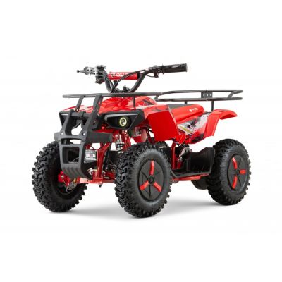 ATV electric pentru copii NITRO Dusty 1000W 36V Snowy tyres, culoare rosie