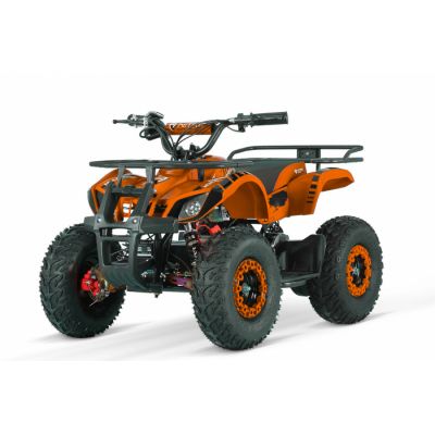 ATV electric pentru copii NITRO Torino Quad 1000W 48V Big Tyre, culoare Portocaliu