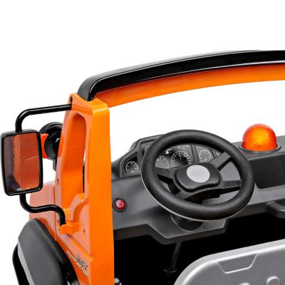 Camion Peg Perego Taurus 12V 3 ani+ portocaliu gri