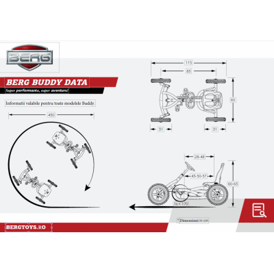 Kart Berg Buddy Blue New