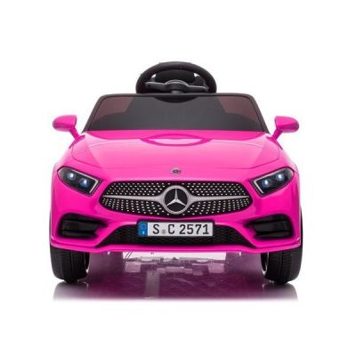 Masinuta electrica 12V cu telecomanda si roti EVA Mercedes CLS350 Pink