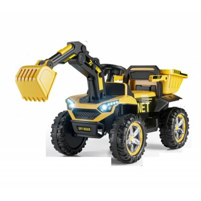 Masinuta electrica cu remorca si cupa 70W Nichiduta Bonet Yellow