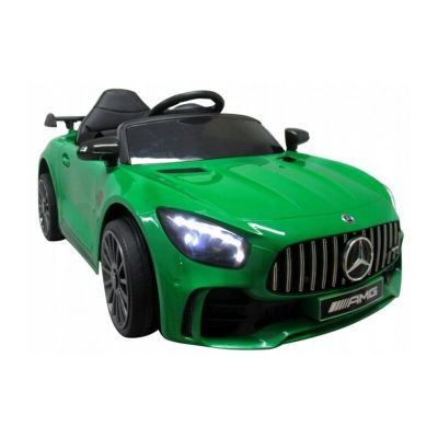 Masinuta electrica cu telecomanda Mercedes AMG GTR-S R-Sport - Verde ieftina