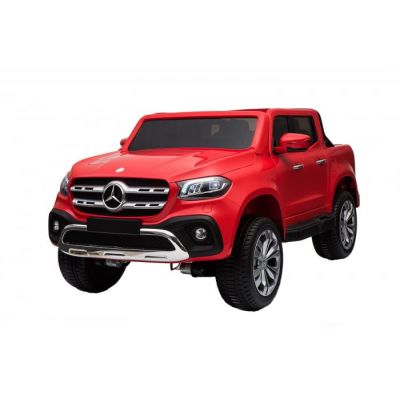 Masinuta electrica Mercedes X-Class 4x4 180W 12V 14Ah PREMIUM, culoare Rosie