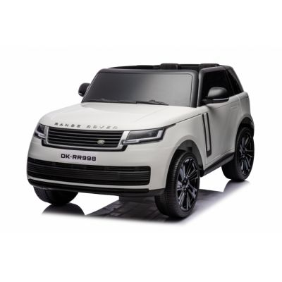 Masinuta electrica pentru 2 copii Range Rover 4x4 160W 12V 14Ah Premium, culoare alba