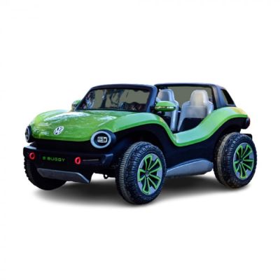 Masinuta electrica pentru 2 copii VW ID Buggy 90W 12V, culoare verde