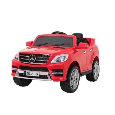 Masinuta electrica pentru copii Mercedes ML350 70W 12V cu ROTI Moi, culoare Rosie
