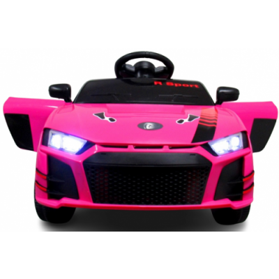 Masinuta electrica R-Sport 60W cu telecomanda si functie de balansare Cabrio A1 roz