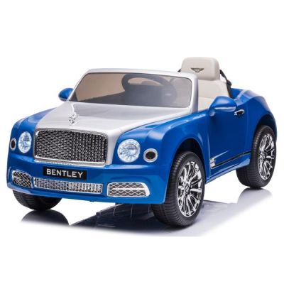 Masinuta electrica RC Bentley Mulsanne 12V albastru ieftina