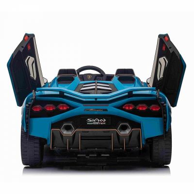 Masinuta electrica RC Lamborghini Sian 12V albastru 50W