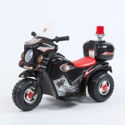 Motocicleta cu acumulator 6 V Chipolino Max Rider Neagra ELMMR0221BK