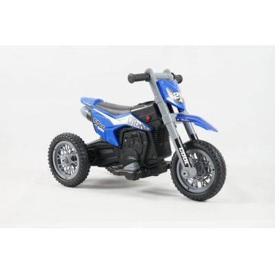 Motocicleta electrica cu 3 roti, Kinderauto Enduro 60W 12V STANDARD, culoare albastru