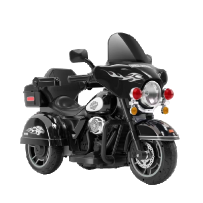 Motocicleta electrica cu telecomanda, Kinderauto BJLT609 50W 6V 7ah, culoare neagra
