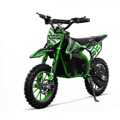 Motocicleta electrica NITRO Eco Fossa 1000W 36V cu limitator viteza, culoare verde