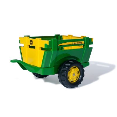 Remorca Farm Trailer John Deere, rollyFarm Trailer John Deere, verde