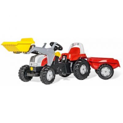 Tractor cu pedale Kid Rosu