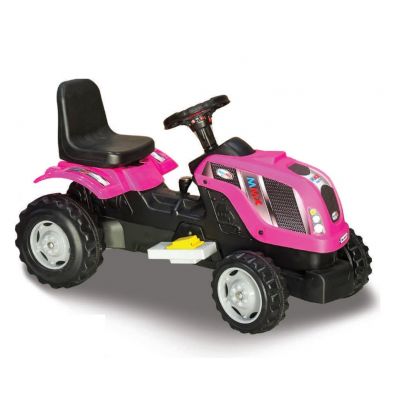 Tractor electric cu remorca Micromax MMX Pink