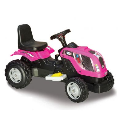 Tractor electric cu remorca 35W Micromax MMX Pink