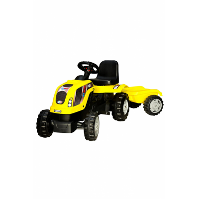 Tractor electric cu remorca 35W Micromax MMX Yellow