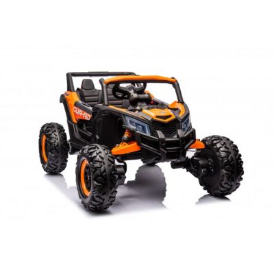 UTV electric 4x4, Kinderauto BJJH105 120W 12V 14Ah Premium, culoare portocaliu