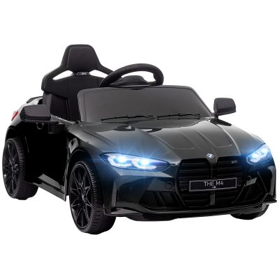 AIYAPLAY Mașinuță Electrică pentru Copii 3-5 Ani cu 2 Motoare, Suspensie, Telecomandă, Claxon și Faruri,, 108x69.5x51 cm, Negru | Aosom Romania ieftina