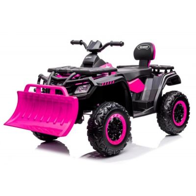 ATV electric 4x4 cu accesorii incluse, Kinderauto BJS615, 320W, 24V, culoare roz