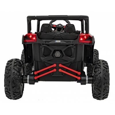 Atv electric cu telecomanda 4 x 4 Buggy Defend 106x75x59 cm rosu 140W
