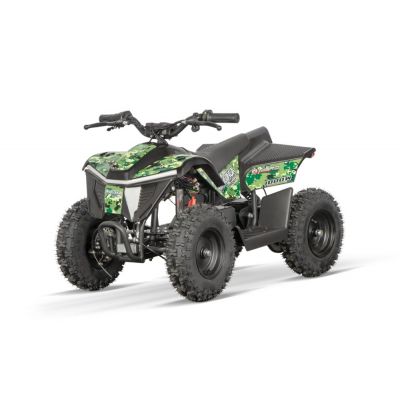 ATV electric NITRO E-QUAD Anaconda VX 800W cu baterie 36V 12Ah Lithium, Army green