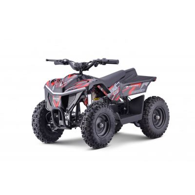 ATV electric NITRO E-QUAD Anaconda VX 800W cu baterie 36V 12Ah Lithium, negru