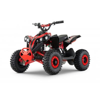 ATV electric NITRO Eco Avenger XXL 1200W 48V cu 3 viteza 6 inch Snowy tyres, Rosie
