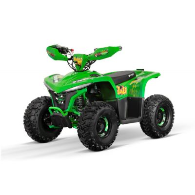 ATV electric Nitro Eco Balu 1600Wp 48V 20Ah cu roti 7 inch si diferential, verde