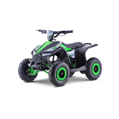 ATV electric pentru copii 48V 1000W HIGHPER roti din cauciuc si viteza max 35 km/h (11E) Verde