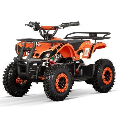 ATV electric pentru copii NITRO Torino Quad 1000W 36V, Snowy tyres, portocaliu