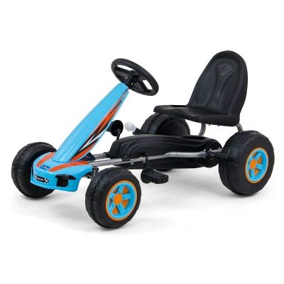 Kart cu pedale robust si distractiv, +3 ani, Viper Blue