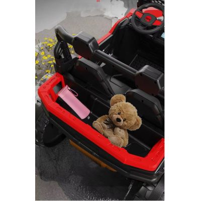 Masinuta electrica 4X4 140W cu 2 locuri si aplicatie telefon Nichiduta Tal UTV 12V Red