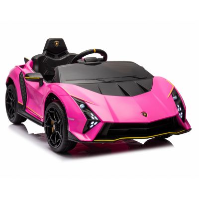 Masinuta electrica 70W cu echipare Premium si licenta Lamborghini Pink