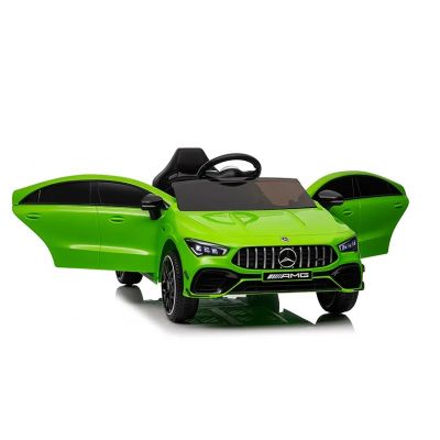 Masinuta electrica 70W cu echipare Premium si licenta Mercedes Benz CLA45 Green